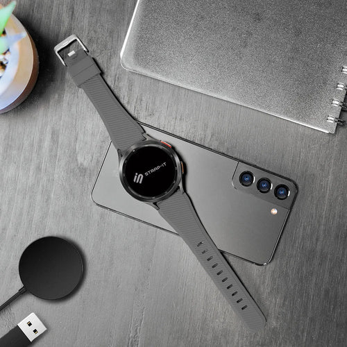 Polar Street X Twill Silicone Strap (Grey)