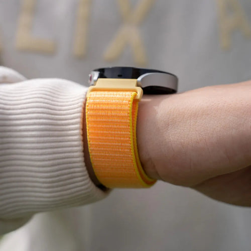 Gard Pro Health Smartwatch 2 Nylon Strap (Light Yellow)