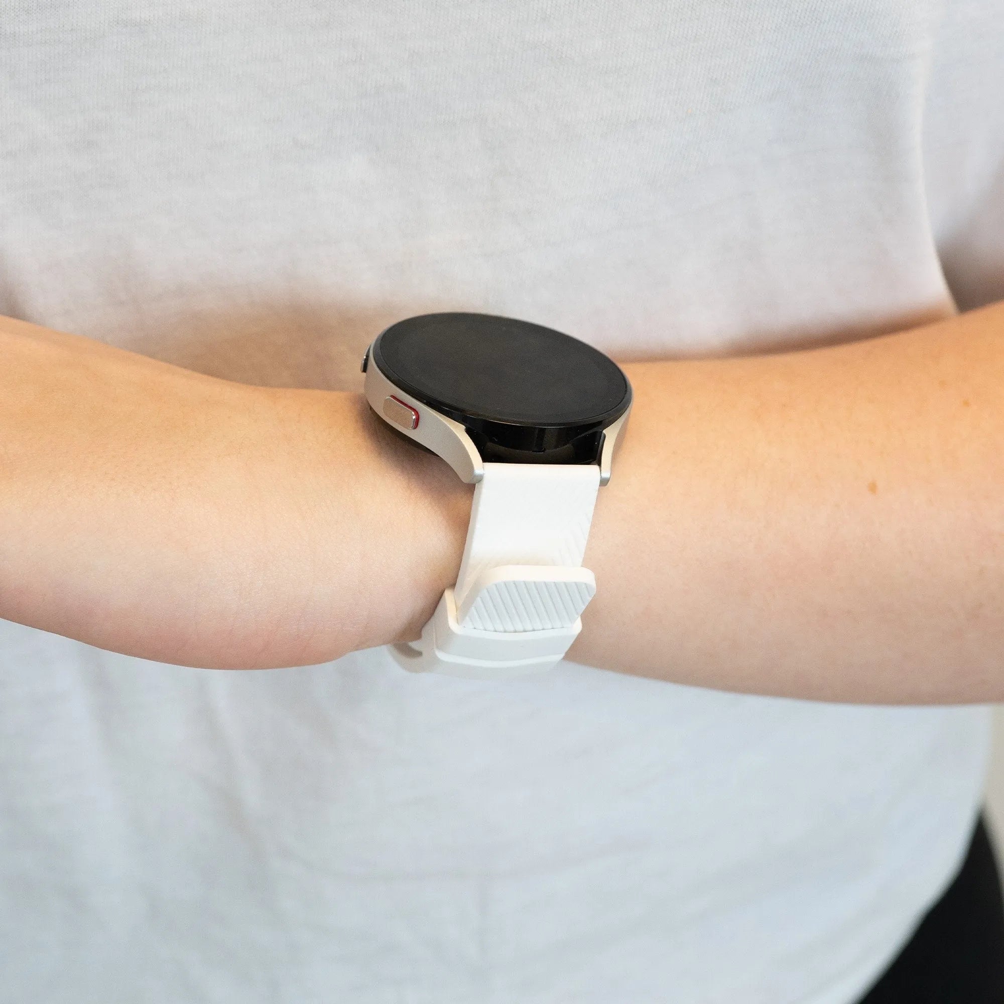 Bandz Coros Apex 2 Silicone Strap 'Deluxe' (White)