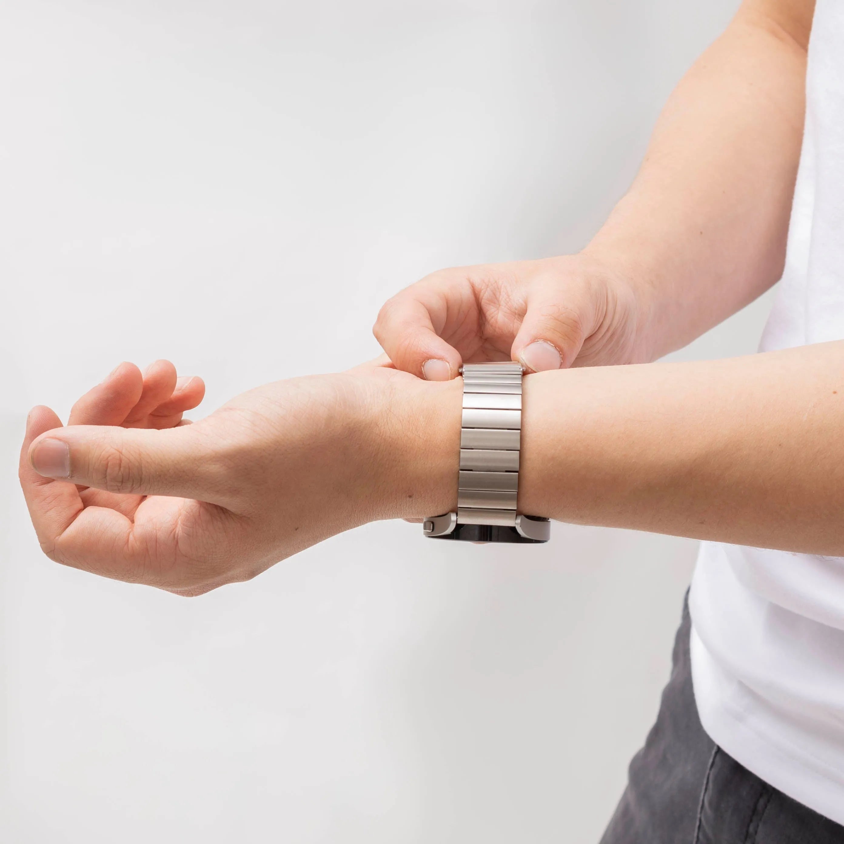 Amazfit GTS 3 Metal Strap (Silver)