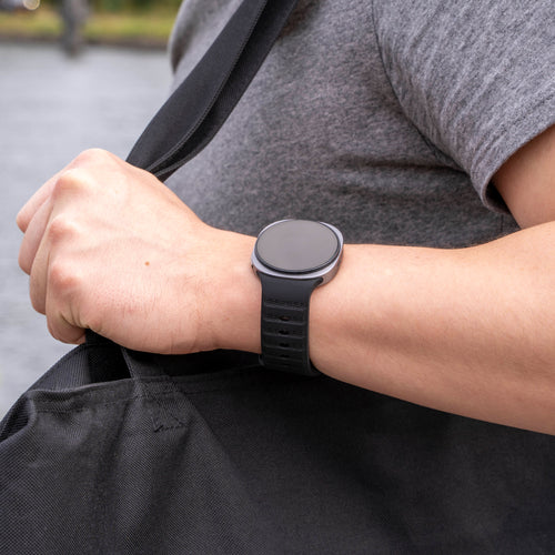 Samsung Galaxy Watch 8 - 40mm Outdoor Silicone Strap (Black)