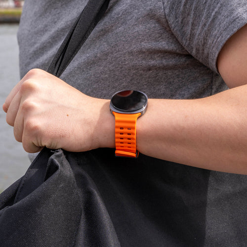 Samsung Galaxy Watch 8 - 44mm Ocean Strap (Orange)