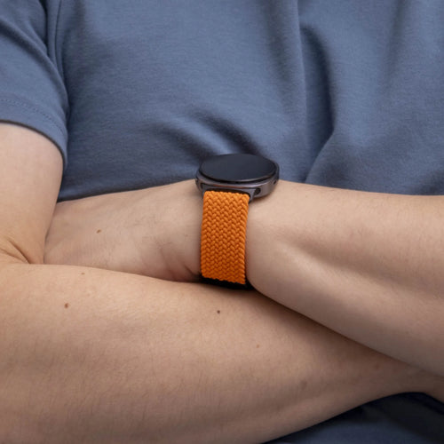 Nylon Braided Strap P-Buckle, orange, lifestyle photo