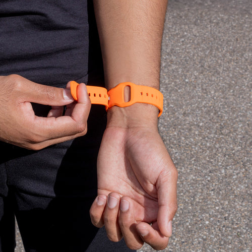 Samsung Galaxy Watch 8 Classic Outdoor Silicone Strap (Orange)