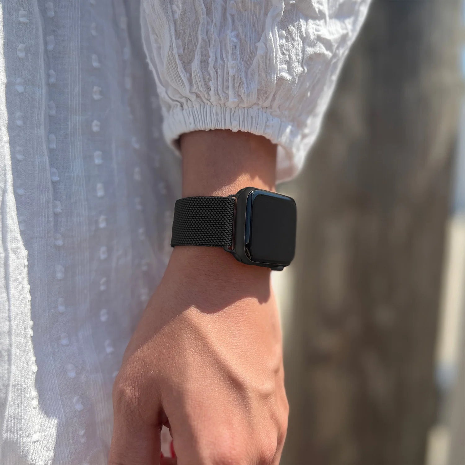 Apple Watch Ultra Strap Milanese (Black)