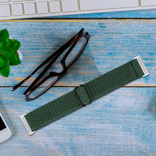 Nylon Elastic Strap, green, lifestyle photo