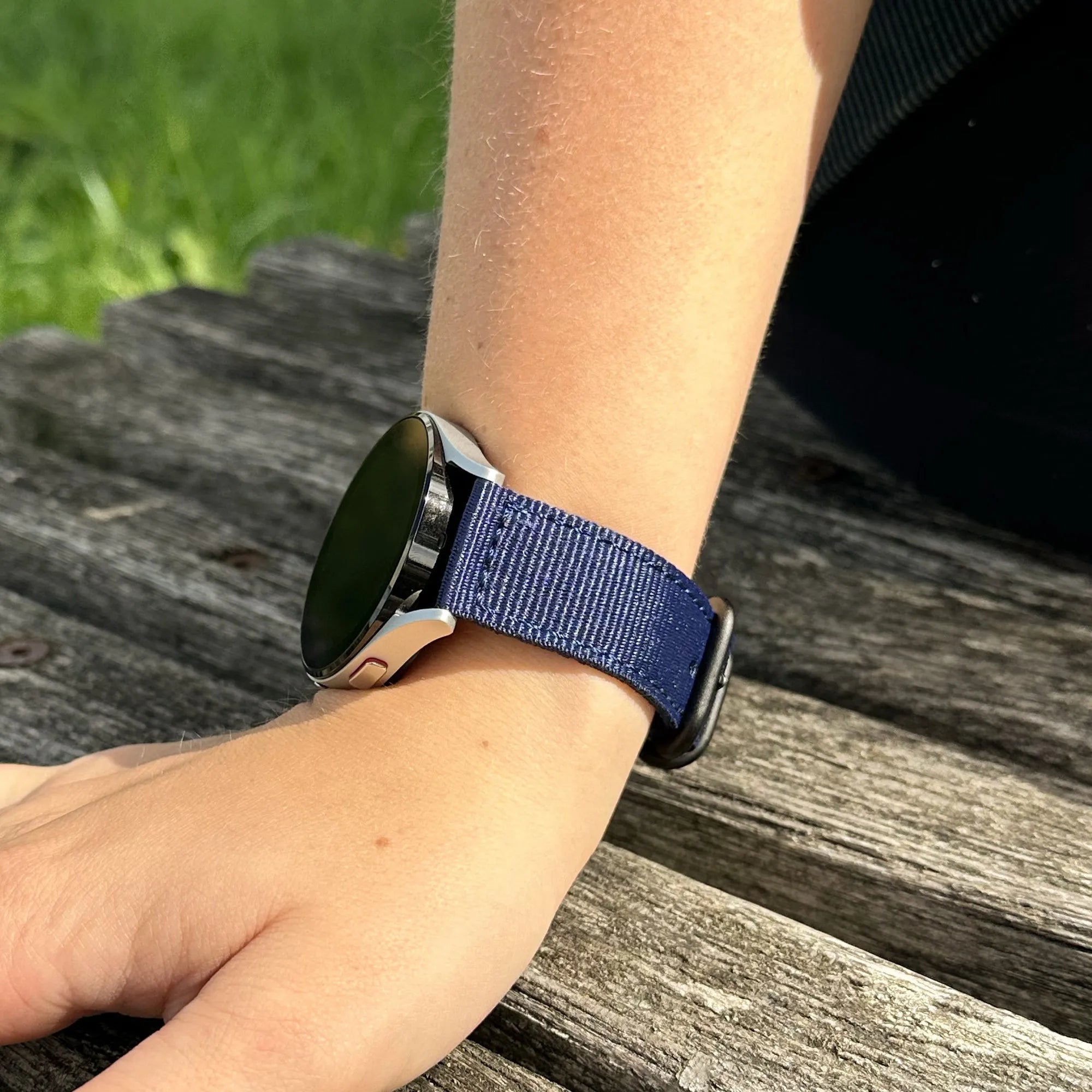 Coros Pace 3 Nylon Buckle Strap (Blue)