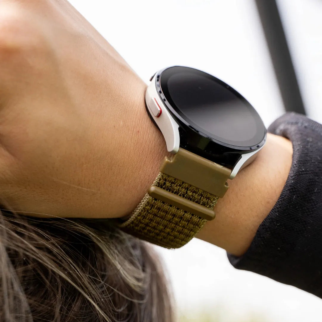 Nylon Strap, olive, lifestyle photo