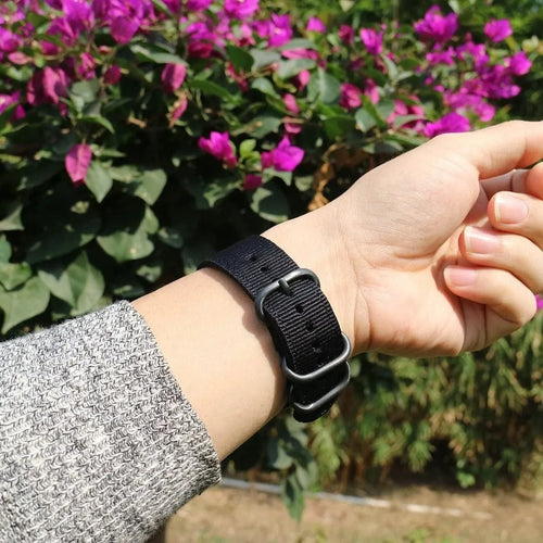 Honor Magic Watch 2 Nylon Strap with Buckle (Black)