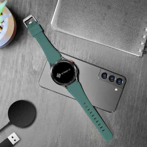 Oppo Watch X Twill Silicone Strap (Viridian)