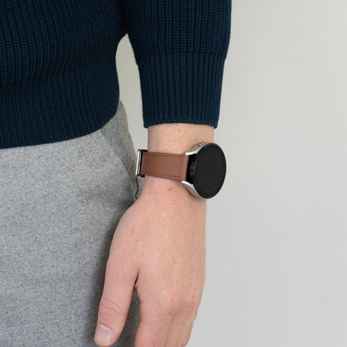 Bandz Suunto 9 Peak Pro Leather Strap 'Deluxe' (Brown)