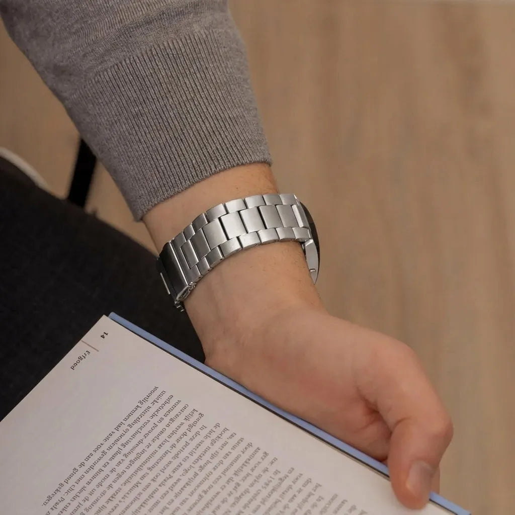 Titanium Strap, silver, lifestyle photo