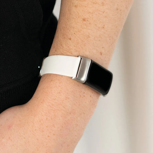 Leather Strap, white, lifestyle photo