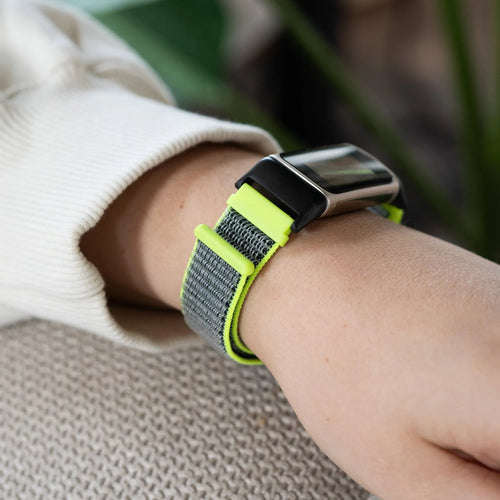 Nylon Strap, flash yellow, lifestyle photo