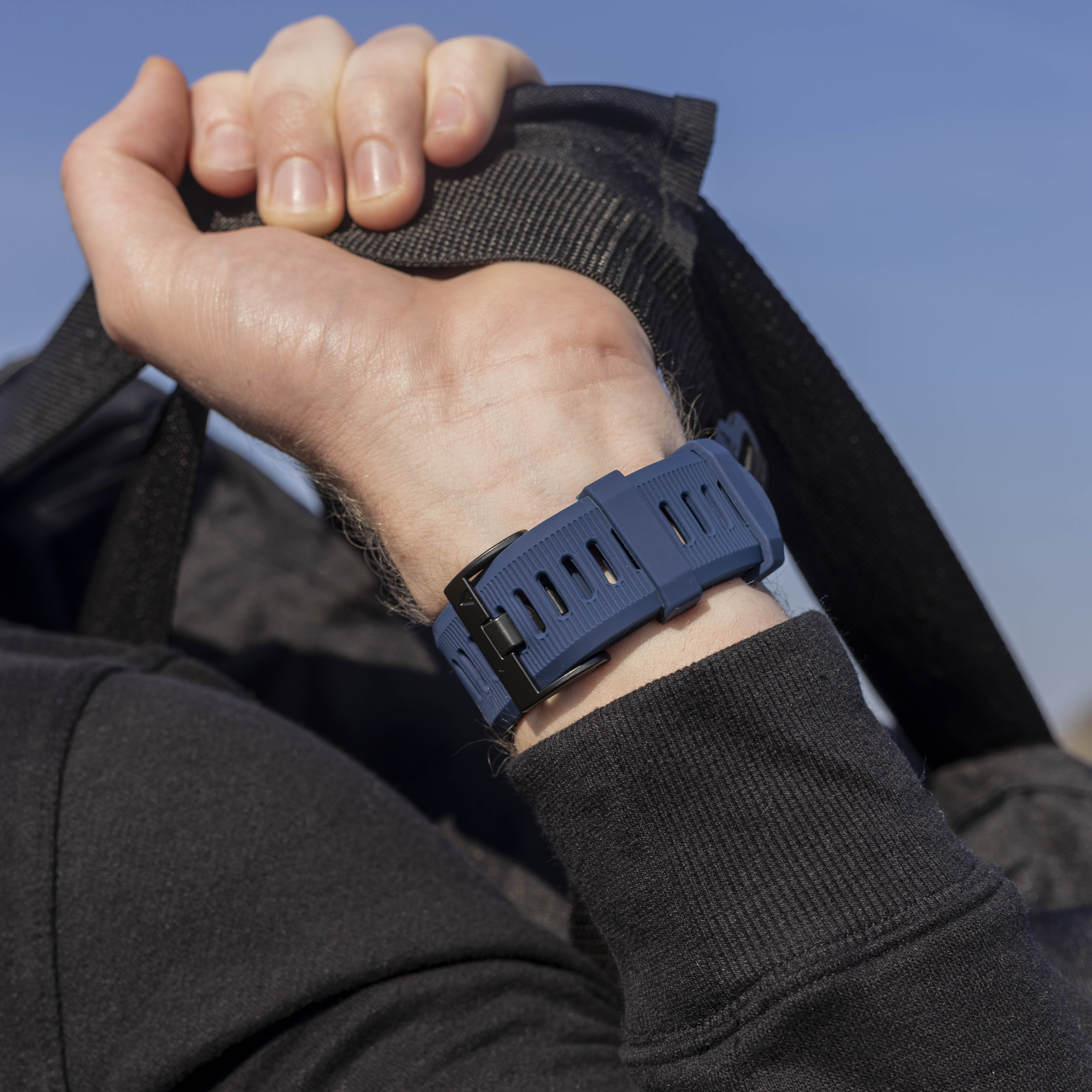 Garmin Epix Pro (Gen 2) 51mm Silicone Strap (Dark Blue)