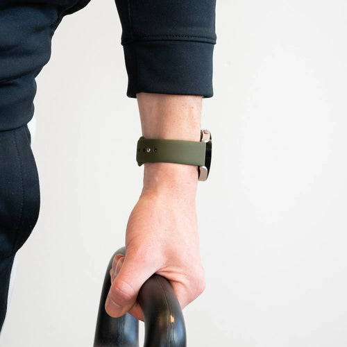 Bandz Oppo Watch X2 Sport Strap 'Deluxe' (Olive Green)