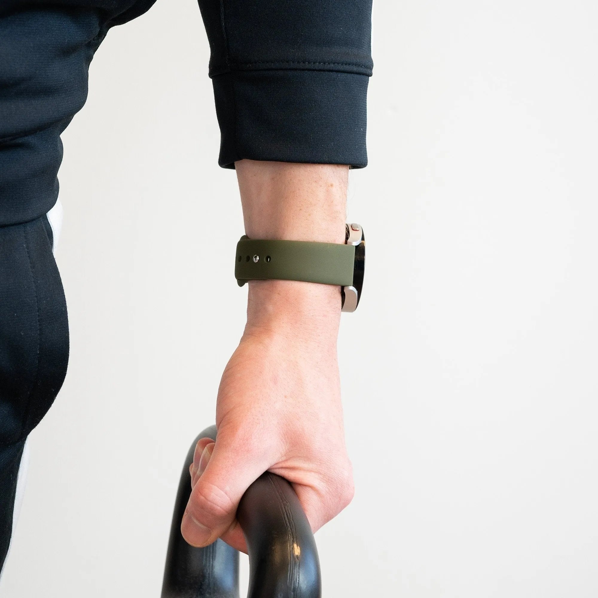 Bandz Oppo Watch X2 Sport Strap 'Deluxe' (Olive Green)