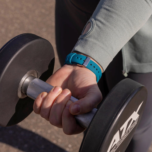 Fitbit Sense Silicone Strap Deluxe (Green-Blue)