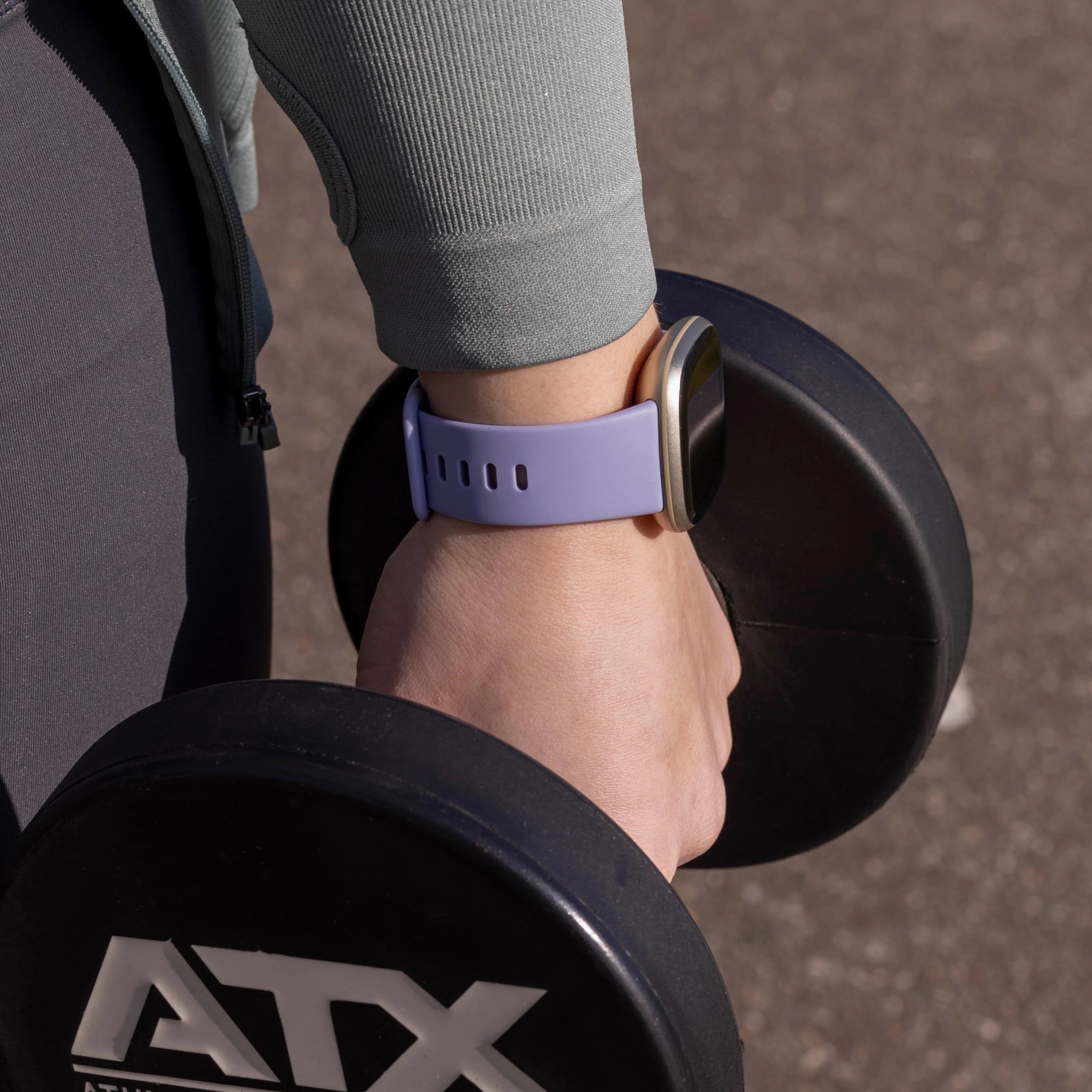 Fitbit Versa 4 Silicone Strap Classic (Lavender)