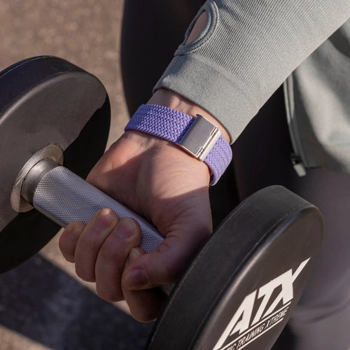Fitbit Sense Adjustable Braided Strap (Lila)