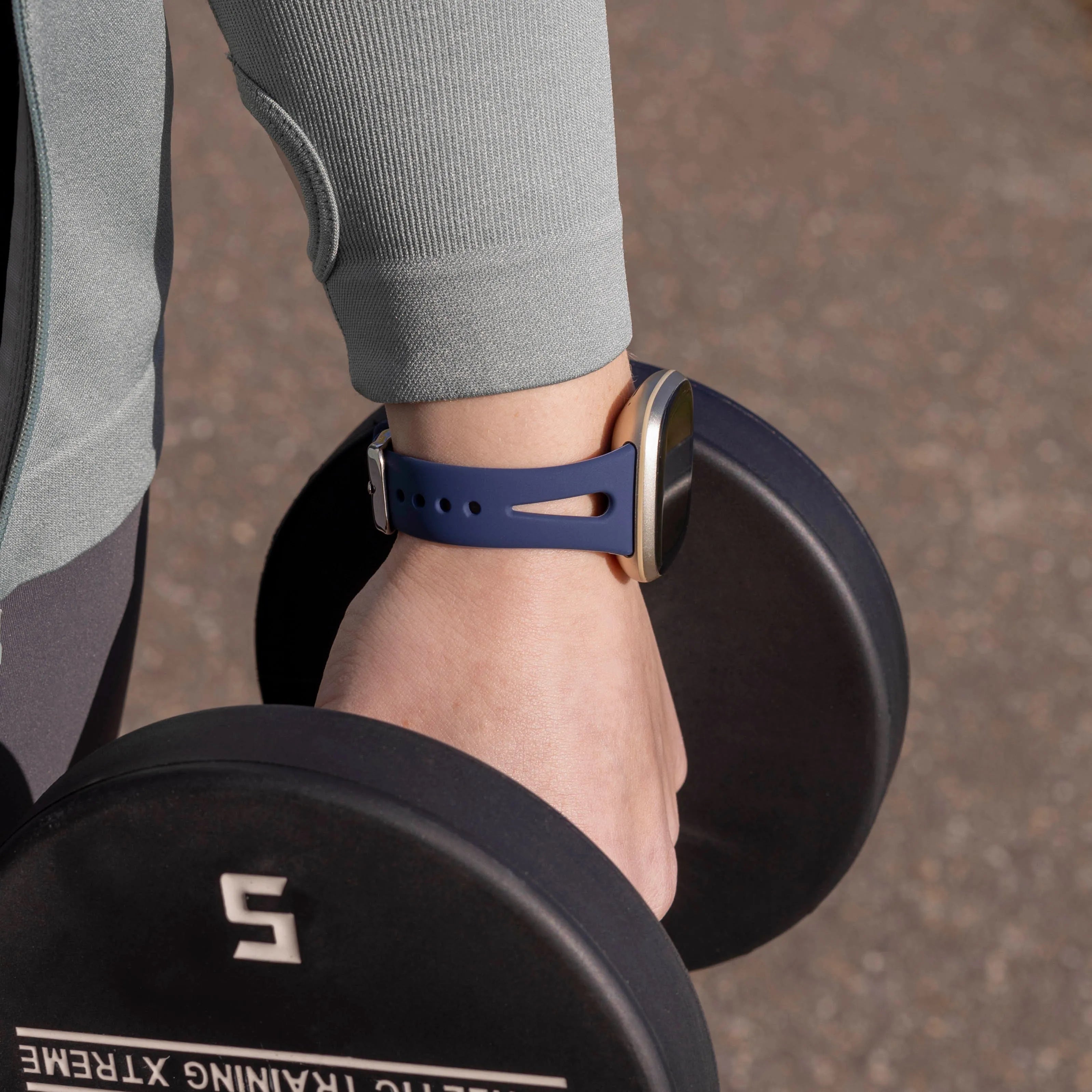Fitbit Sense 2 Premium Silicone Strap (Dark Blue)