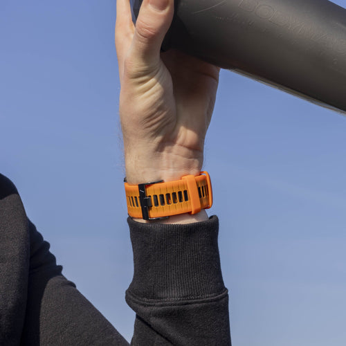 Garmin Descent MK2(i) Sport Strap with Buckle (Orange/Black)