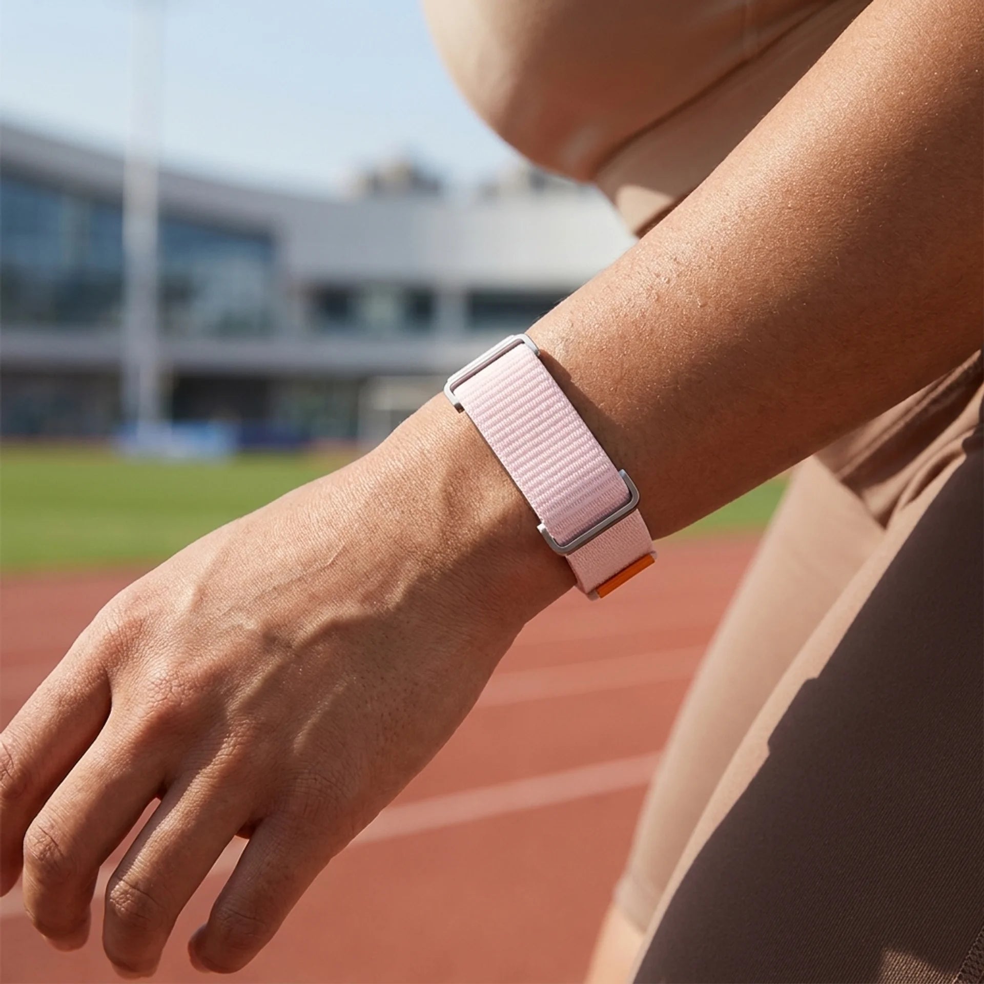 Fitbit Air Ultra Thin Nylon Strap (Pink)