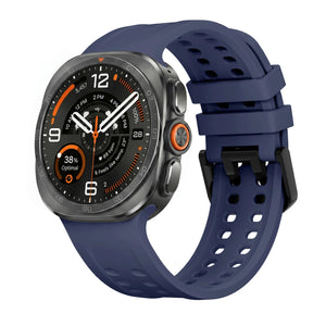 Samsung Galaxy Watch Ultra Silicone Strap (Dark Blue)