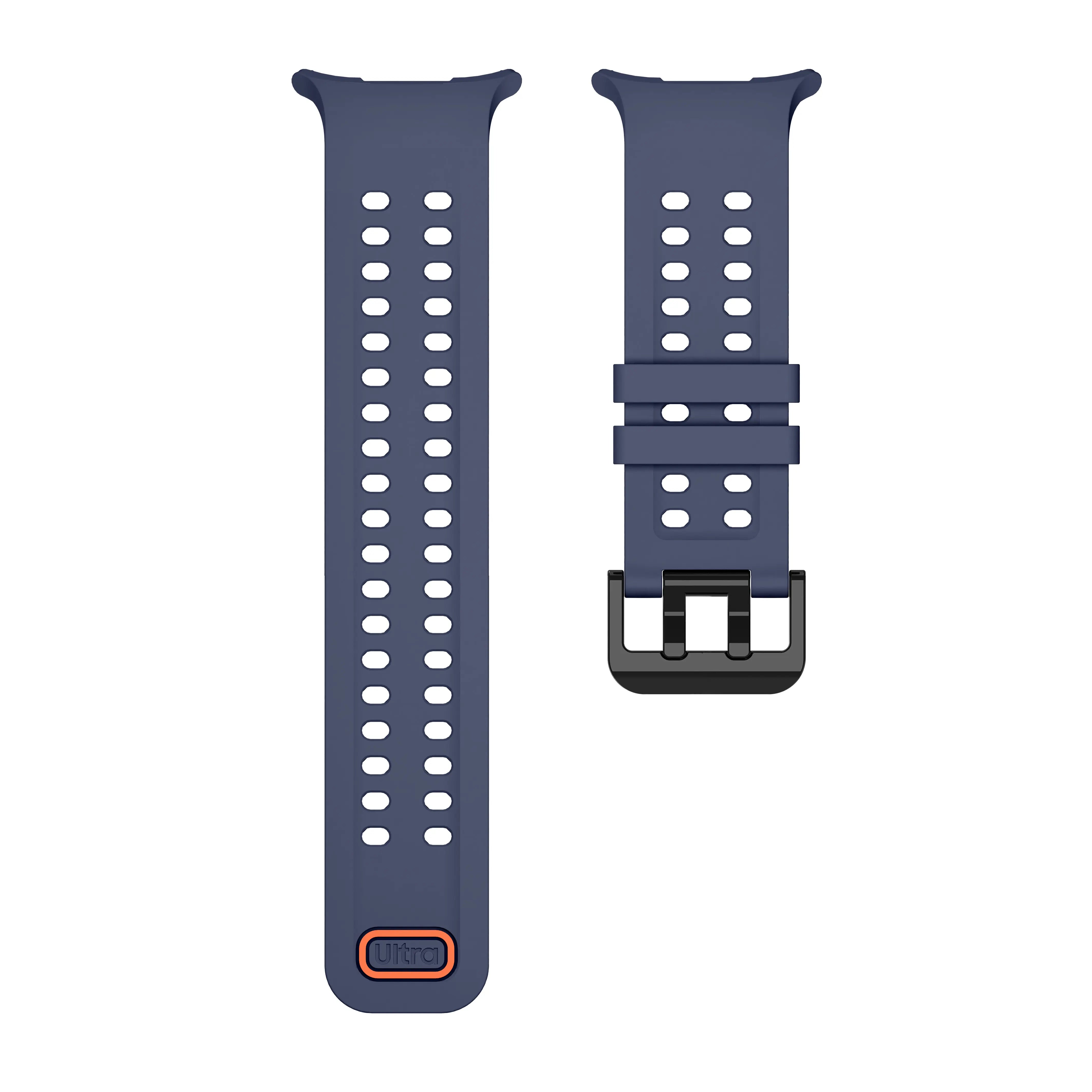 Samsung Galaxy Watch Ultra 2 Silicone Strap (Dark Blue)