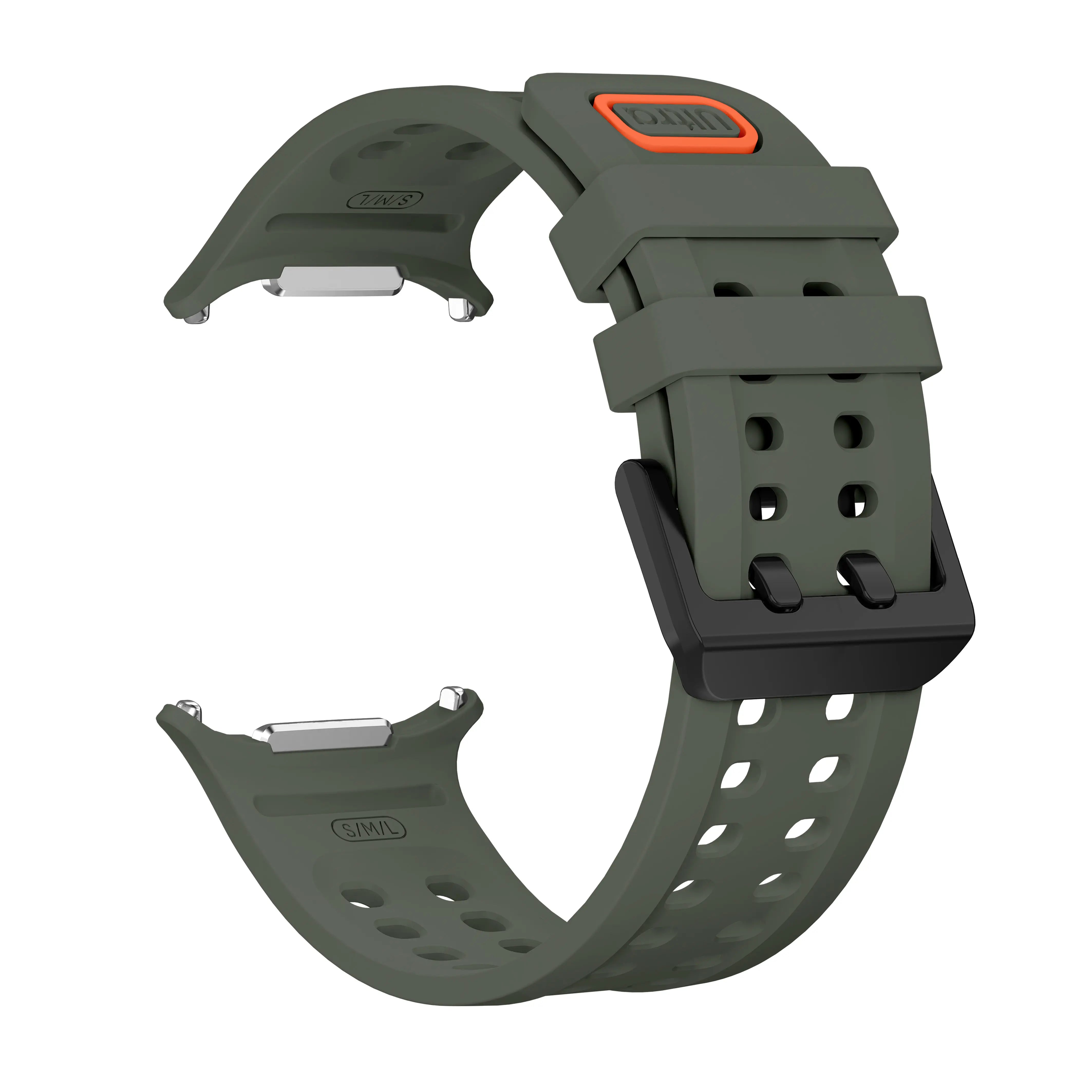 Samsung Galaxy Watch Ultra Silicone Strap (Dark Green)