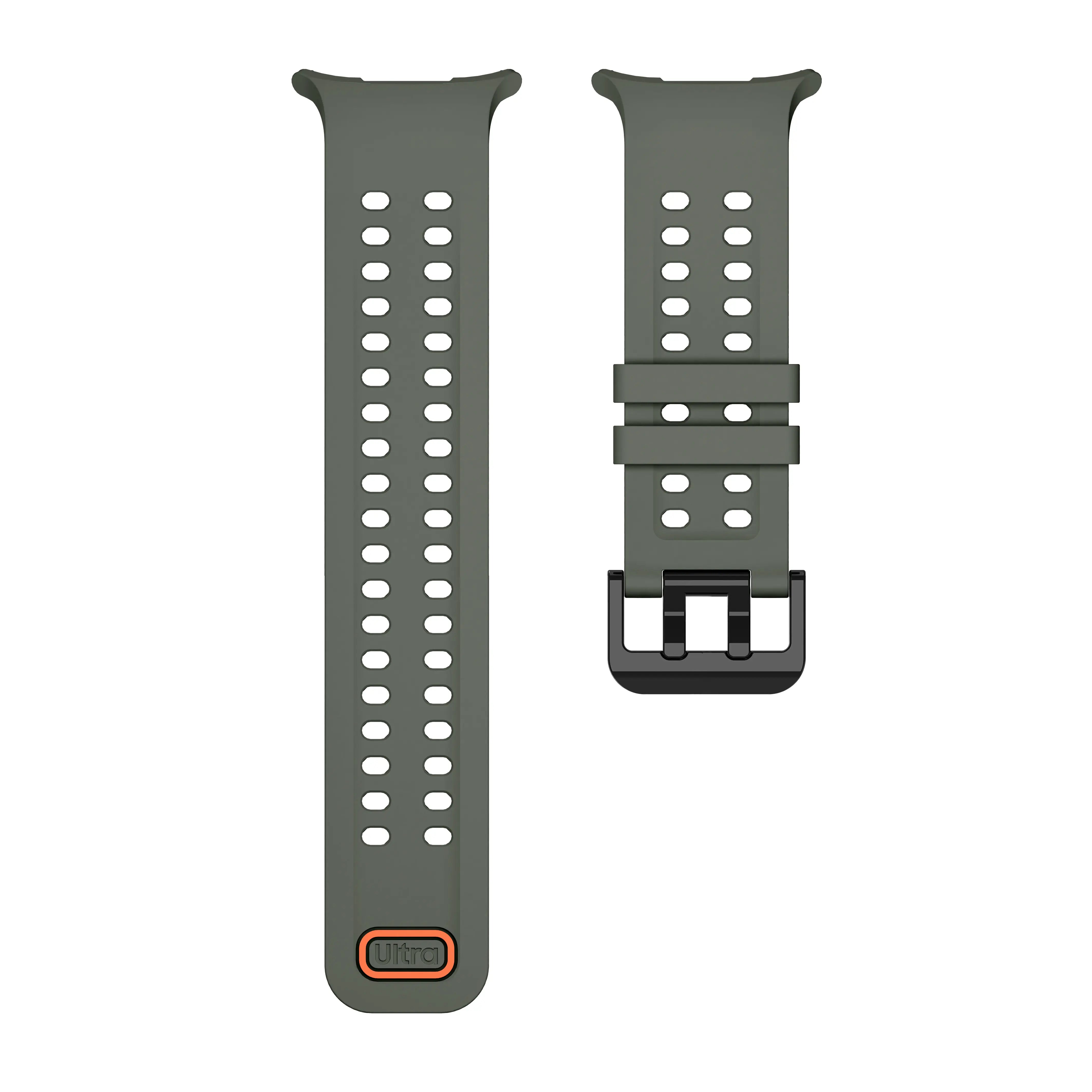 Samsung Galaxy Watch Ultra Silicone Strap (Dark Green)