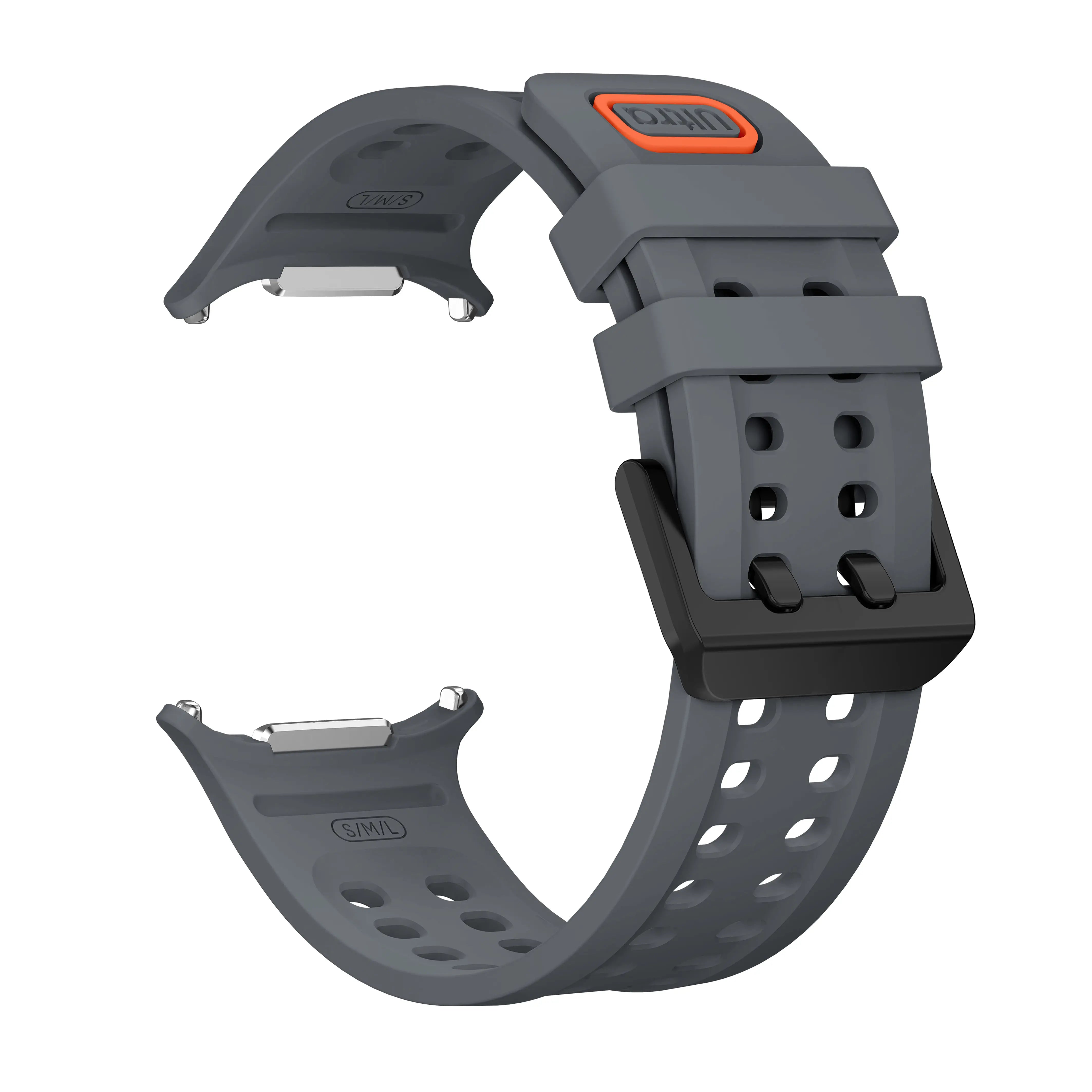 Samsung Galaxy Watch Ultra Silicone Strap (Dark Grey)
