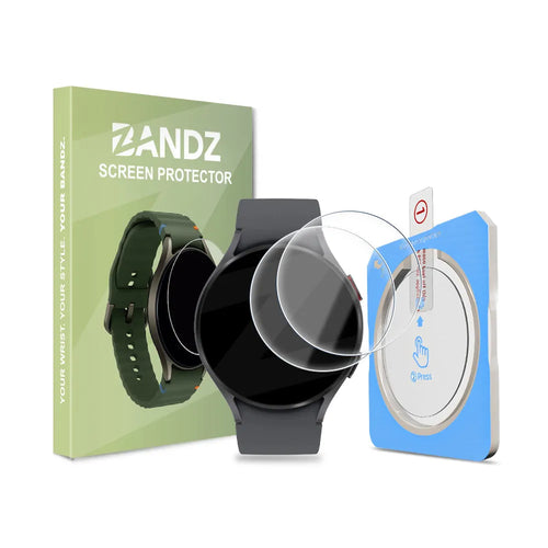 Bandz Samsung Galaxy Watch 5 - 40mm Glass Screenprotector with One-Click Tool