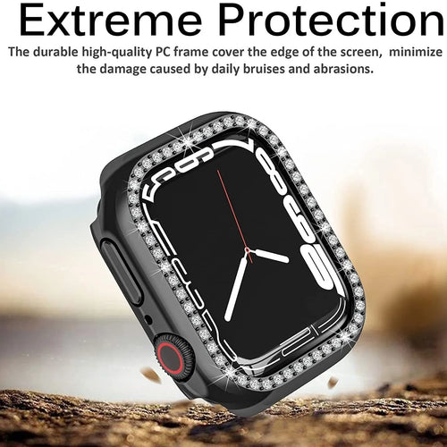 apple-watch-7-diamond-hardcase-schwarz