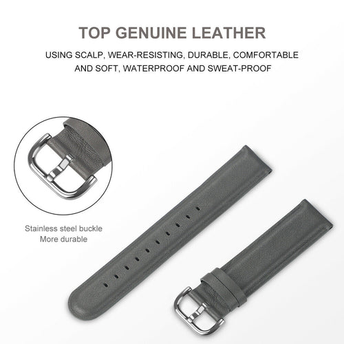 Leather Strap, dark grey, promotional banner