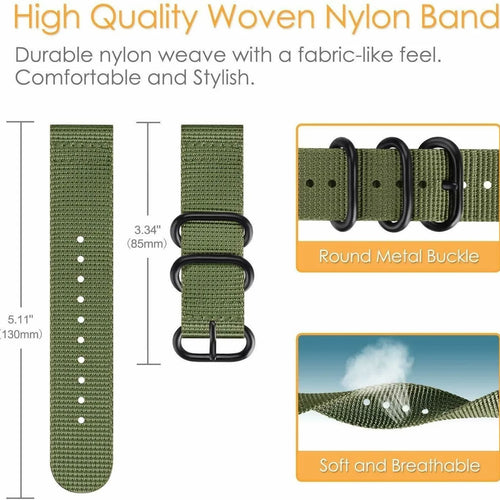 Nylon Buckle Strap, green, promotional banner