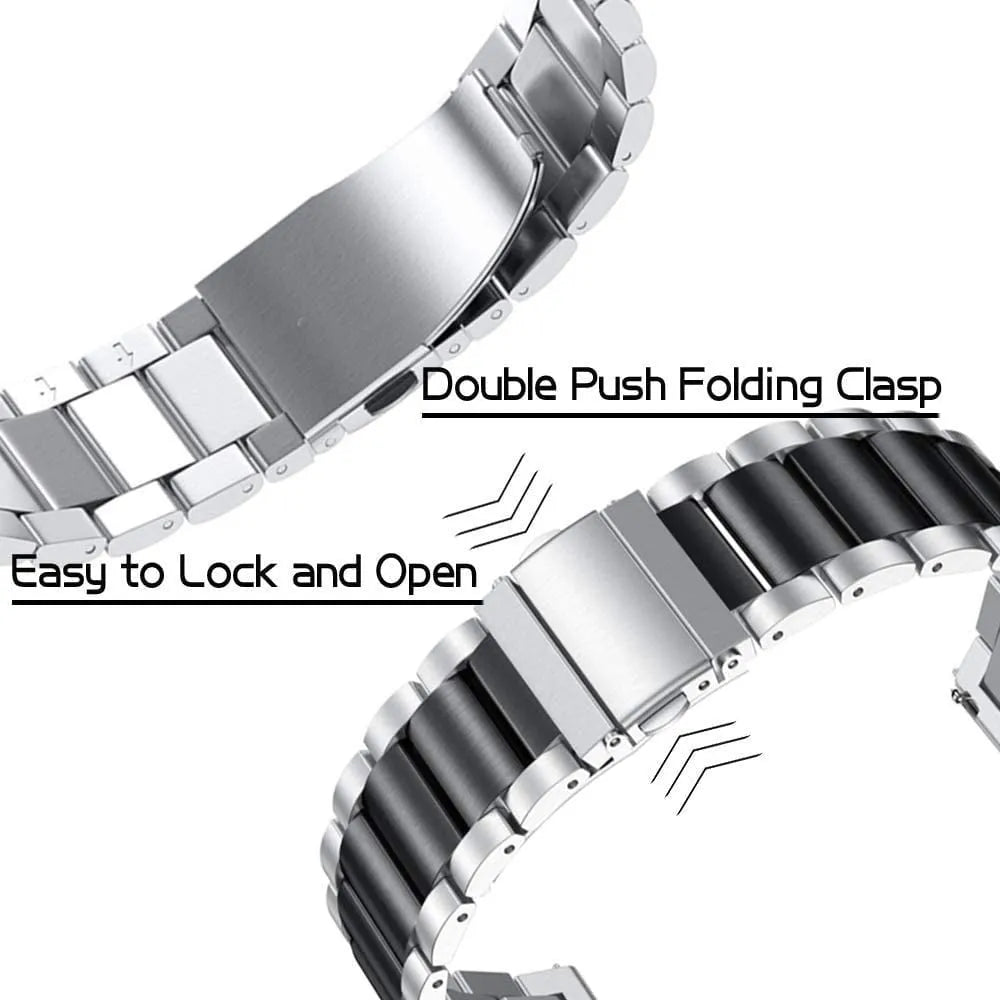 Steel Strap, silver/black, promotional banner