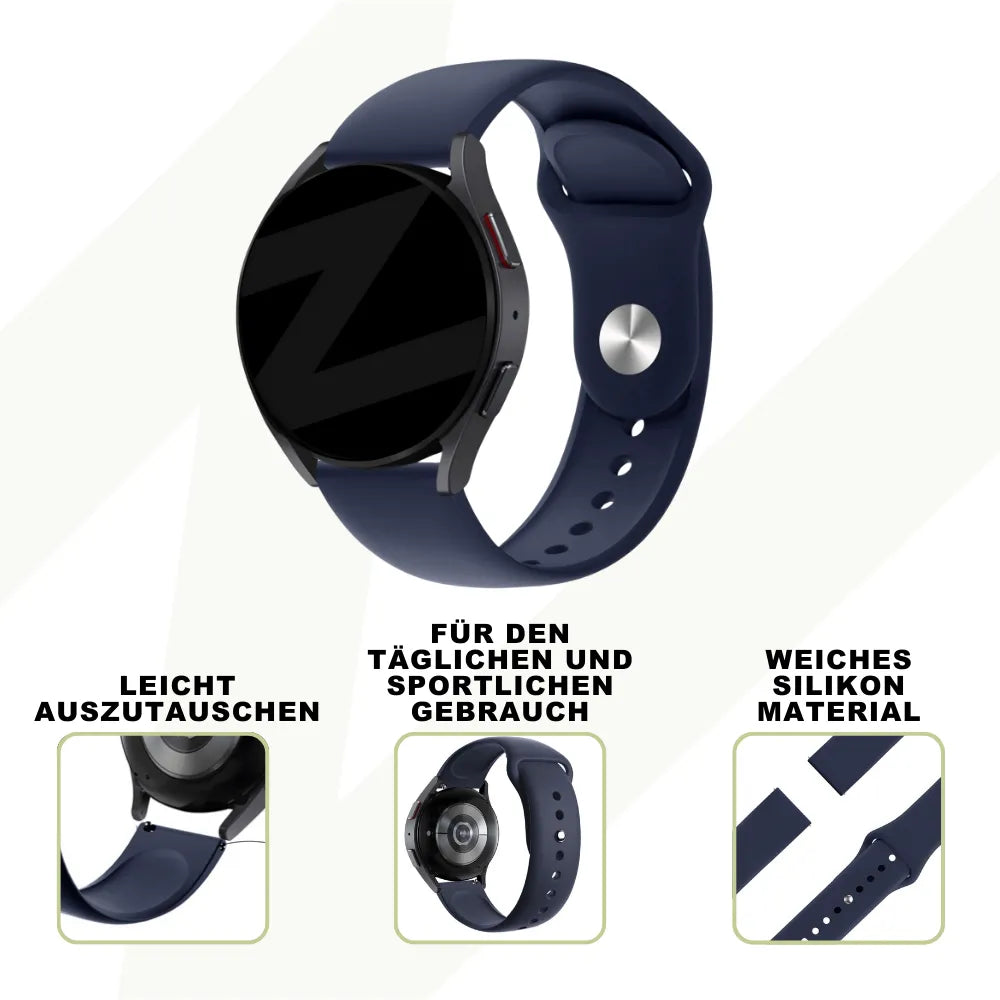 Bandz Coros Pace 2 Sport Strap 'Deluxe' (Dark Blue)