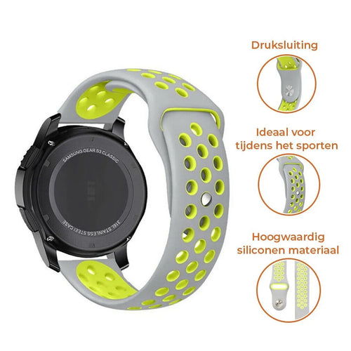 Suunto Run Sport Strap (Grey/Yellow)