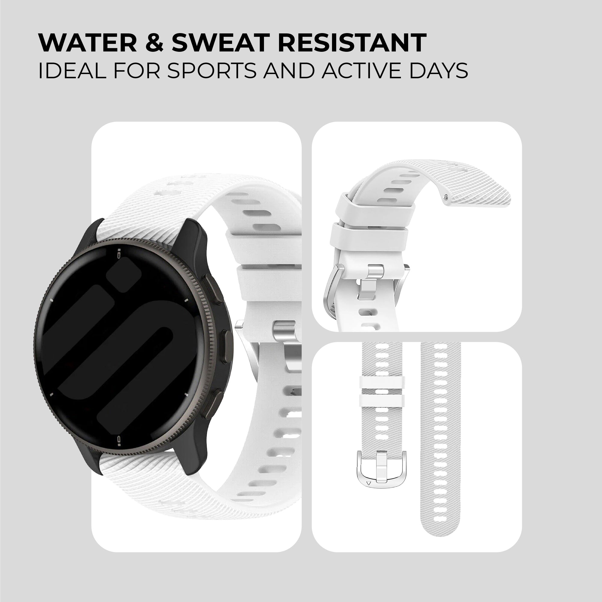 美品】GARMIN VIVOACTIVE 5 ホワイト 【公式通販】