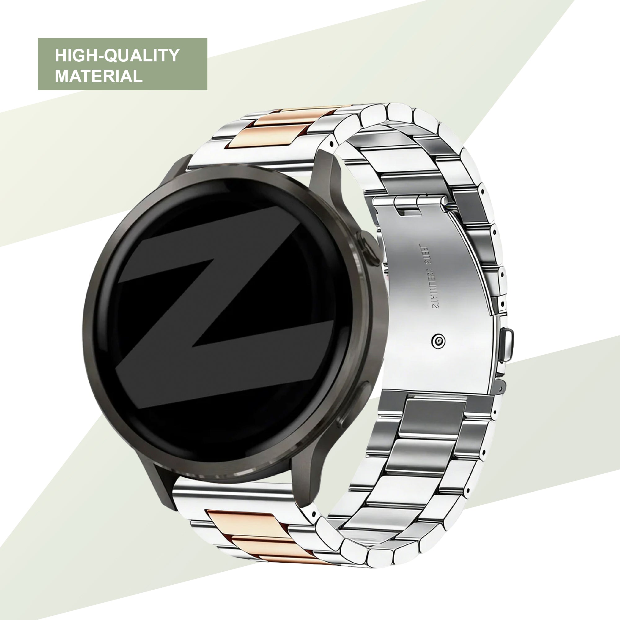 Garmin Approach S44 Steel Strap 'Classic' (Silver/Rose Gold)