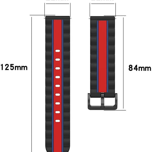 Suunto Vertical Special Edition Strap (Black/Red)
