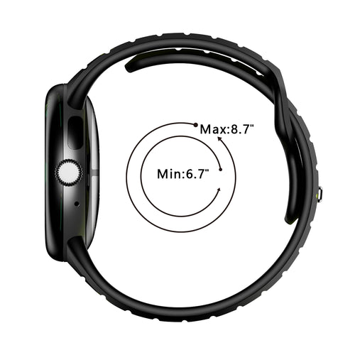 Google Pixel Watch 5 - 45mm Sport Duo Strap (Black)