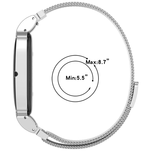 Fitbit Air Milanese Strap (Silver)