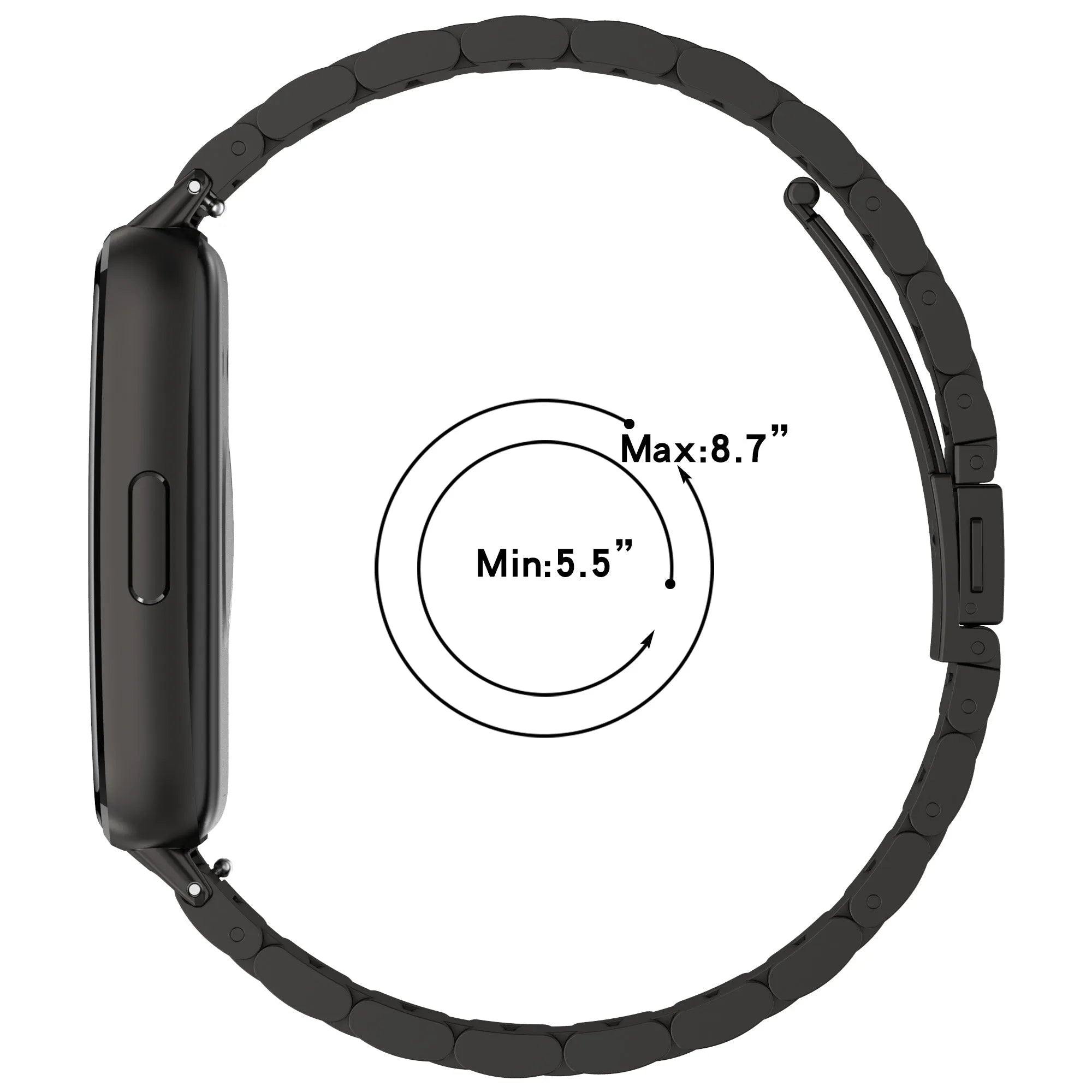 Huawei Band 11 Pro Steel Strap (Black)
