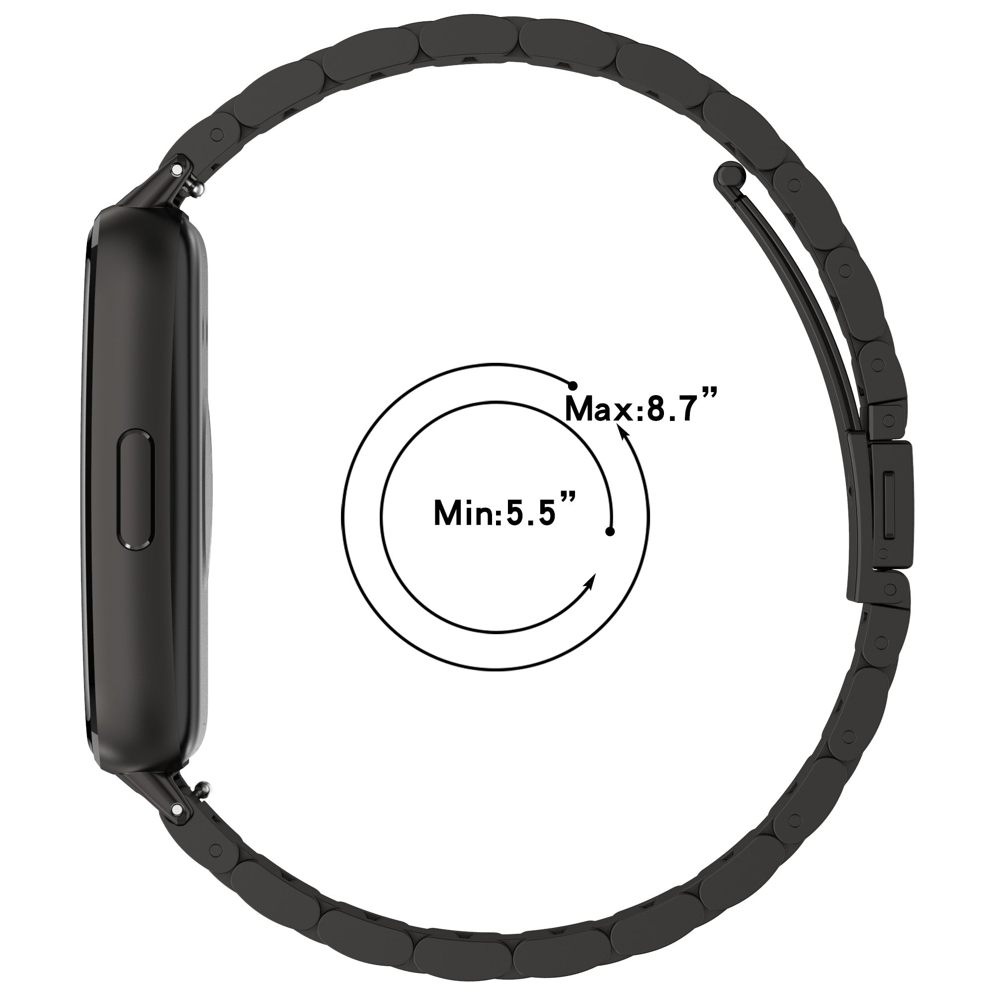 Huawei Band 11 Steel Strap (Black)