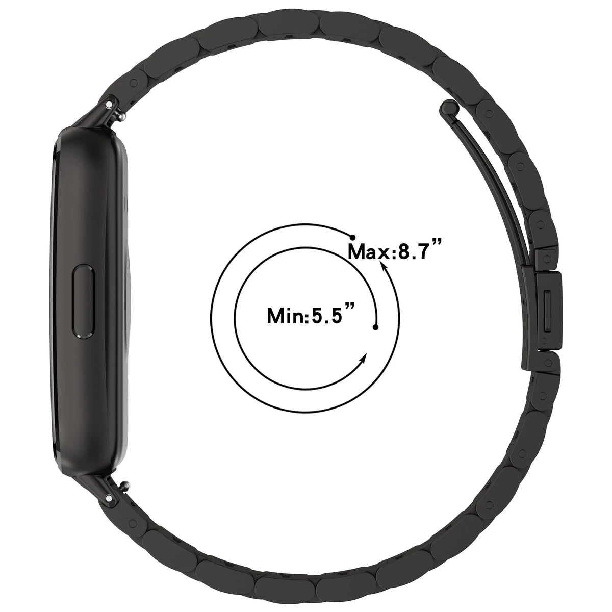 Huawei Band 11 Steel Strap (Black)