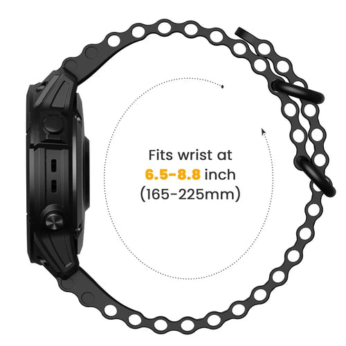 Garmin D2 Delta PX Ocean Strap (Black)