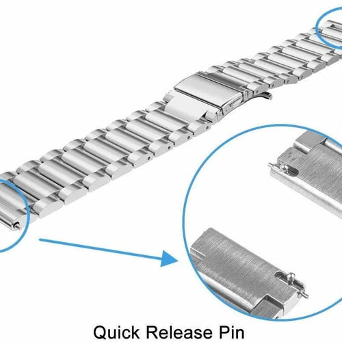 Polar Grit X2 Pro Steel Strap (Silver)