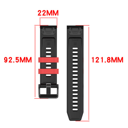 Garmin Epix Gen 2 - 47mm Sport Grain Strap (Army Green/Black)